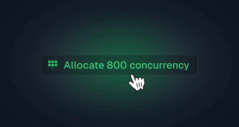 Higher concurrency limits and lower prices