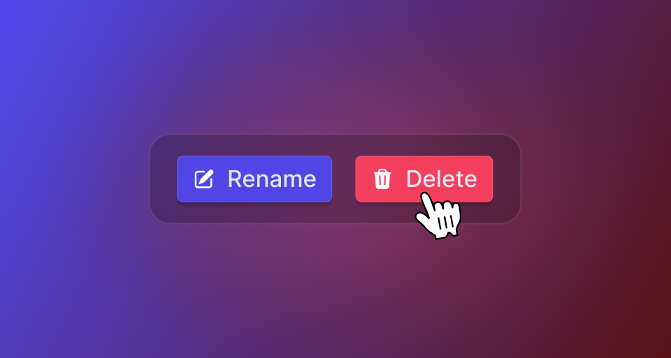 Delete a project
